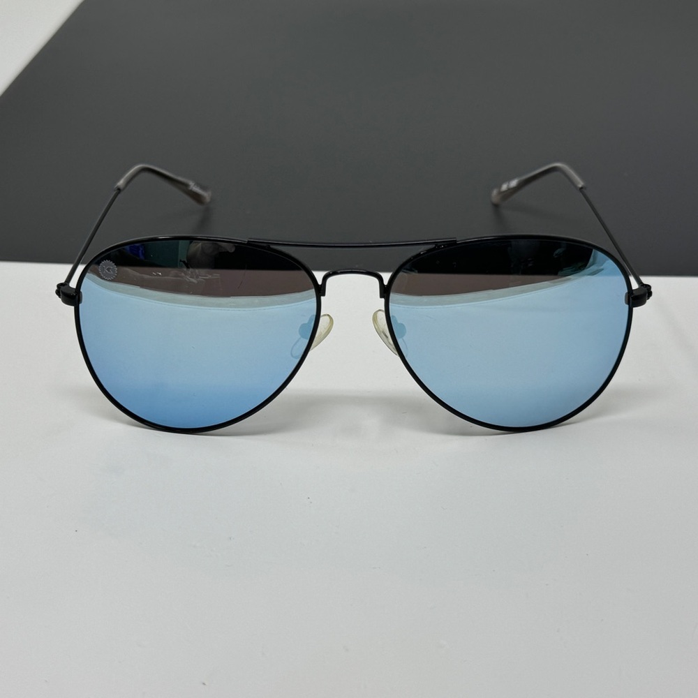 KNOCKAROUND Mile High black blue Polarized aviator Sunglasses